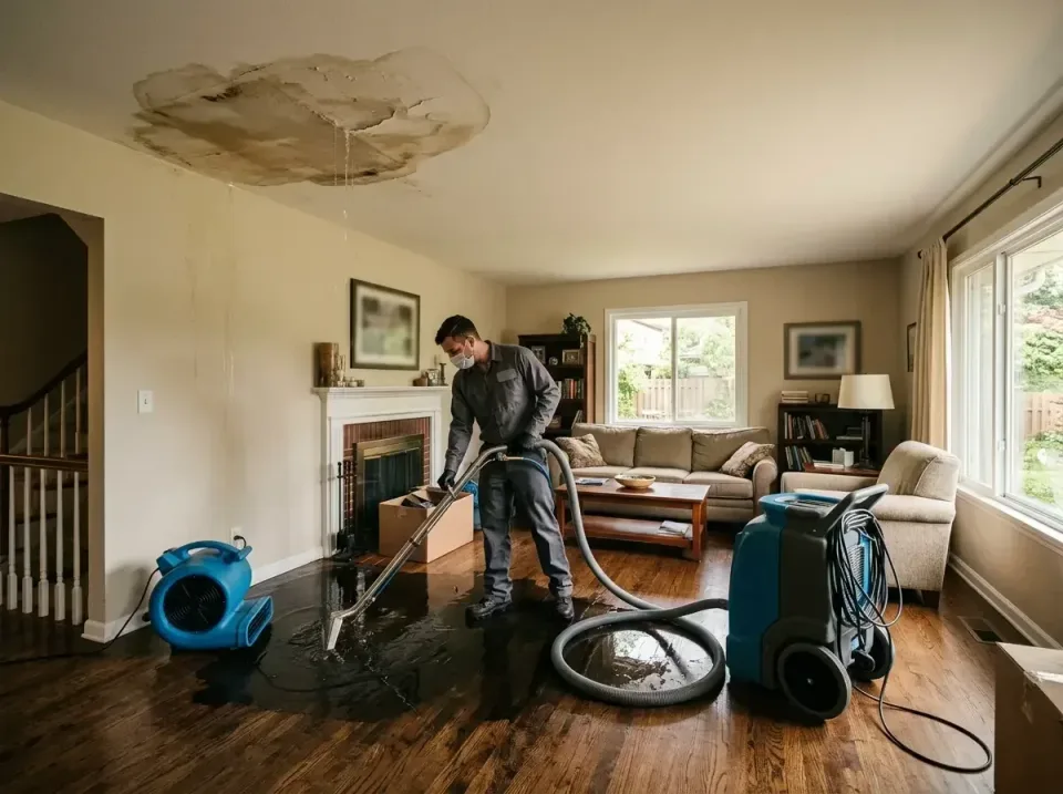 attic-pipe-burst-ceiling-drip-008 — frequently asked questions, Water Damage Restoration & Carpet Care in Parker, TX